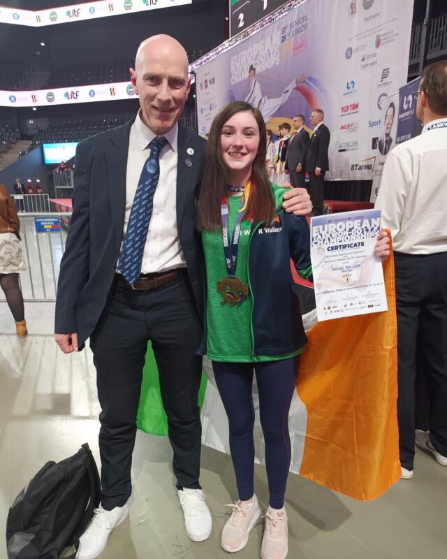 Couldn’t be prouder 🙌🏼🇮🇪 

Rachel Wallace, European Champion 2023 🥇