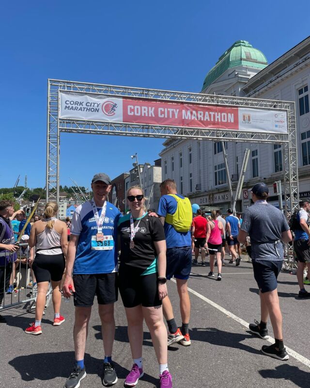 Well done to Ms Barry on running 10k and Master Barry on running the half marathon today at the Cork City Marathon🏃🏼‍♀️🏃🏻‍♂️👏🏼