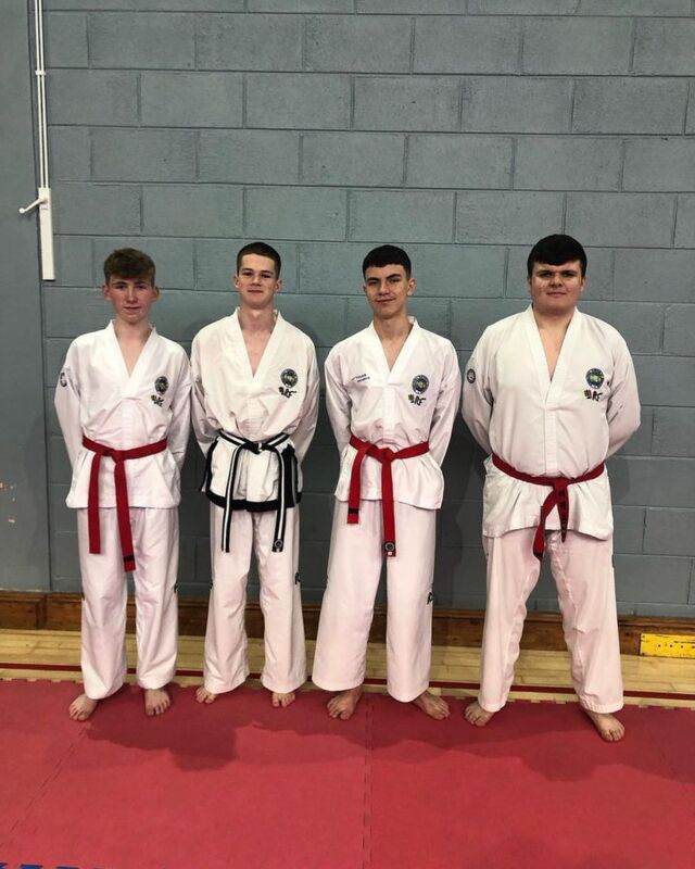Well done to Adam, Cailum and Graham on passing their preliminary 1st degree Black Belt grading and MacDara on passing his 2nd preliminary grading. 

They will go forward for the Black Belt grading on 3rd Dec in Ennis 🥋 

A lot of training and dedication so far, with more work to do over the next few weeks!